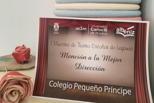 Mención a la Mejor Dirección en la I Muestra de Teatro Escolar de Leganés