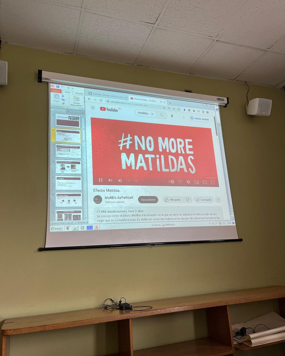 Visita de los grupos de 3º y 4º de ESO al CIEMAT por las jornadas de la Mujer y la Niña en la ciencia